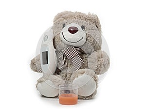 Bear Feeling Feverish