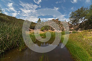 Bear Gulch Lake, Pinnacles National Park, California