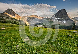 Bear Hat Mountain and Hidden Lake