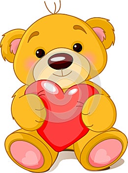 Bear with heart