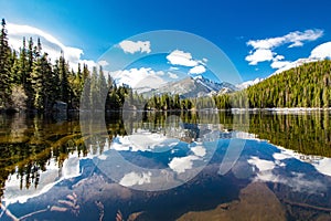 Bear Lake at Rocky Mountain National Park in Colorado