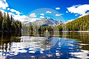 Bear Lake at Rocky Mountain National Park in Colorado