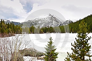 Bear Lake in Rocky Mountains