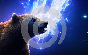 Bear Market Concept, Investment Strategies for Economic Downturns, Stock Market, Crypto
