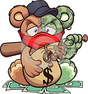 Bear money bat