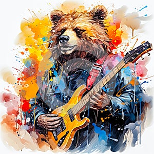 The Bear Plays the Guitar