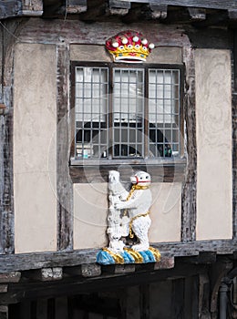 Bear and rugged staff at the Lord Leycester hospital