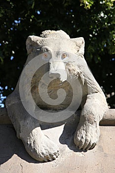 Bear sculpture