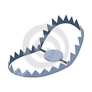 Bear trap icon