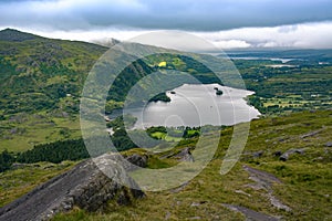 Beara Peninsula West Cork Ireland green landscape lake tree forest