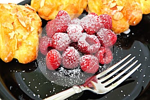 Bearclaws and Raspberry