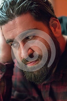 Bearded Middle Eastern guy