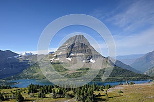 Bearhat Mountain in Glacier National Park photo