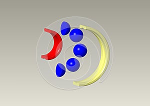 bearing, 3d model, perspective geometry, axonometry