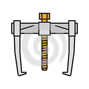 Bearing puller color icon