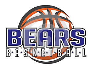 Bears Basketball Graphic