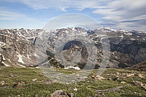 Bears tooth in the Beartooth mountains photo