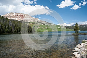 Beartooth Lake, Wyoming, USA photo