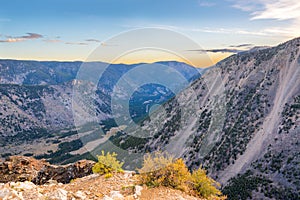 Beartooth Mountain Sunrise photo