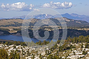 Beartooth Mountains alpine lake
