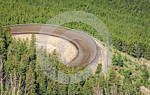 Beartooth Scenic Curvy Highway. Montana, Wyoming. USA.