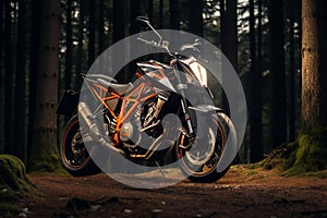 Beast Unleashed: Super Duke 1290 R V2 Roars Through the Dark Landscape at Blistering Speed