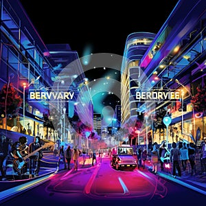 Beat Boulevard: A Lively Boulevard of Live Bands and DJs