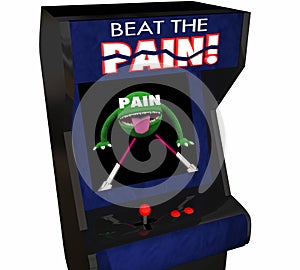 Beat Pain Treatment Medicate Feel Better Arcade Video Game 3d Il