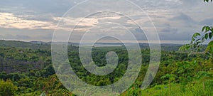 Beatifful natural scenery on the hill