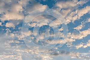 beatiful blue sky with cloud