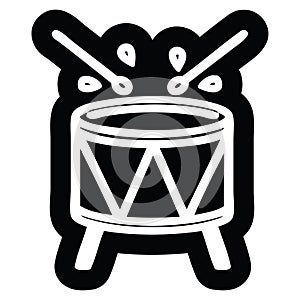 beating drum icon