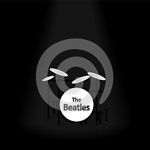 Beatles drums stage