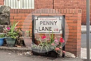 Beatles` Penny Lane famouse landmark