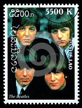 The Beatles Postage Stamp