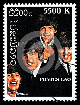 The Beatles Postage Stamp