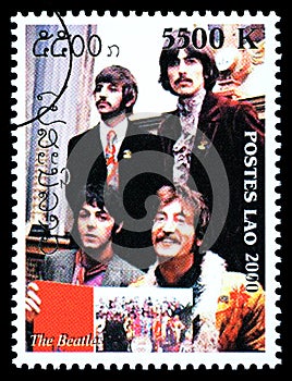 The Beatles Postage Stamp