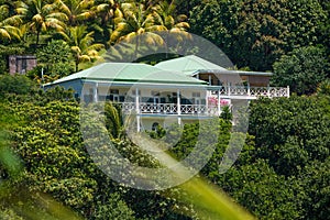 Beau Rive resort in Dominica before Hurricane Maria damage