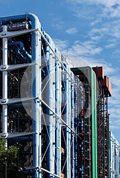 Paris beaubourg street photo