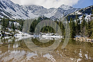 Krásné Slovensko hory, Roháče Tatry, Tatliakovo jazero, Západní Tatry