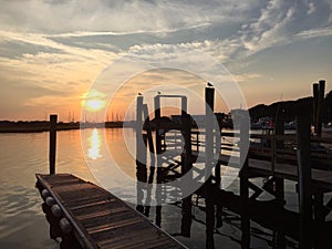 Beaufort marina, Wilmington, North Carolina