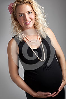 Beauitiful pregnant woman