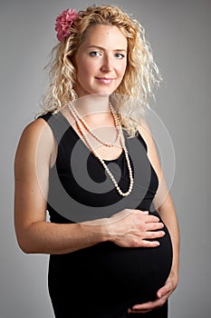 Beauitiful pregnant woman