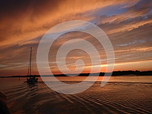 Beaulieu River sunset