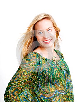 Beauliful blond woman