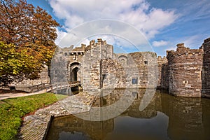 Beaumaris Castle in Anglesey, North Wales, United Kingdom, series of Walesh castles photo