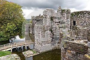 Beaumaris Castle in Anglesey, Wales