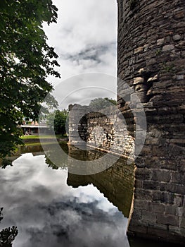 Beaumaris Castle is an unfinished Welsh medieval castle from the turn of the 13th and 14th centuries located in the Wales