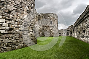 Beaumaris Castle walls