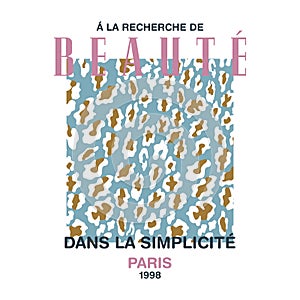 Ã LA RECHERCHE DE BEAUTÃ DANS LA SIMPLICITÃ,(French is LOOKING FOR BEAUTY IN SIMPLICITY),skin animal abstract,G photo