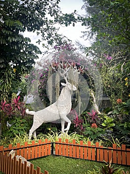 beautification statue in a hotel in Phuket